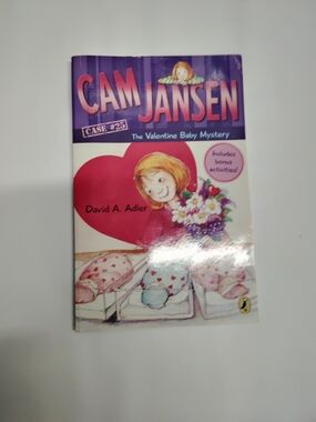Cam Jansen The Valentine Baby Mystery - Pink & Purple Cover